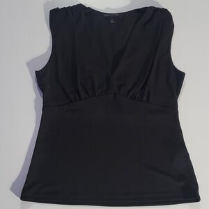 Banana Republic Sleeveless Black Top